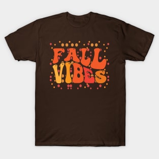 Fall Vibes Hippie / Funky Style Design T-Shirt